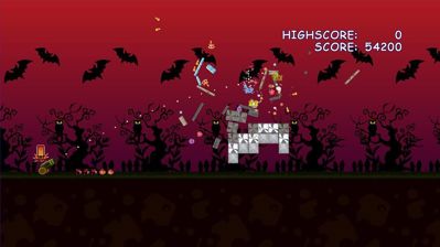Angry Fish: Halloween - Screenshot - Gameplay (World) - 1000x562