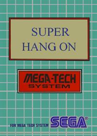 Super Hang-On (Mega-Tech) - Box - Front - Reconstructed (World) - 778x1089