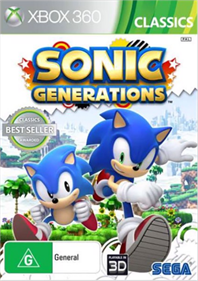 Sonic Generations - Box - Front (Australia) - 370x523