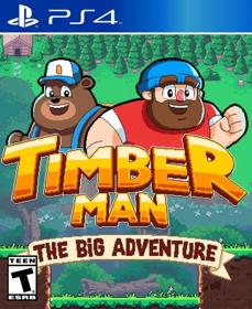 Timberman: The Big Adventure - Fanart - Box - Front (null) - 805x986