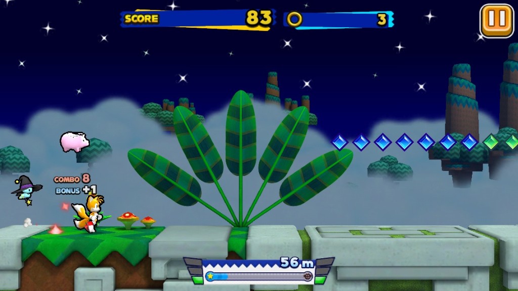 Illustration of Sonic Runners