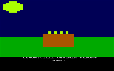 Lemonade Stand - Screenshot - Gameplay (null) - 640x400