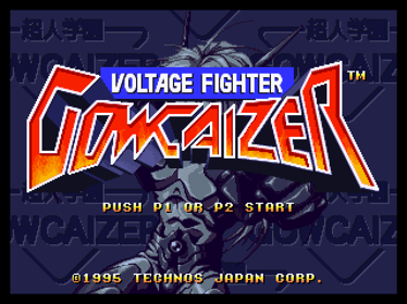 Voltage Fighter Gowcaizer - Screenshot - Game Title (World) - 640x480