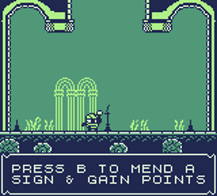 Hollow Knight: Sign Mender - Screenshot - Gameplay (World) - 160x144