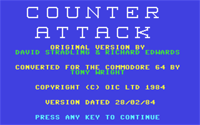 Counter Attack - Screenshot - Game Title (null) - 320x200