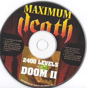 Maximum Death for Doom II - Disc (World) - 1396x1408