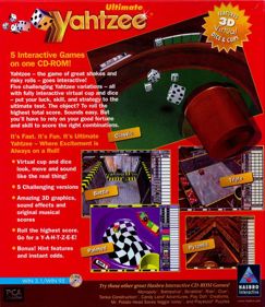 Ultimate Yahtzee - Box - Back (North America) - 693x800