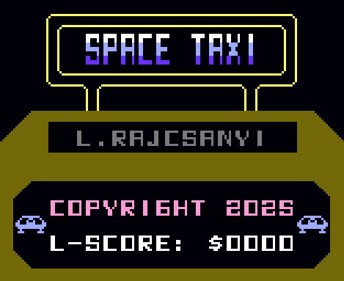 Space Taxi - Screenshot - Game Title (null) - 469x383