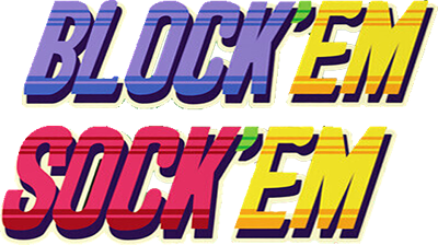 Block'em Sock'em - Clear Logo (World) - 539x302