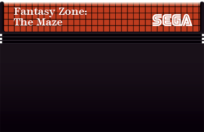 Fantasy Zone: The Maze - Cart - Front (North America) - 400x259