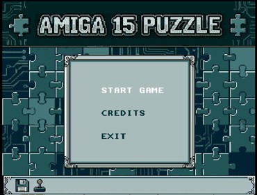 Amiga 15 Puzzle - Screenshot - Game Title (null) - 677x514