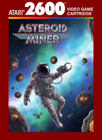 Asteroid Miner - Fanart - Box - Front (null) - 669x916