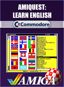 AmiQuest: Learn English - Fanart - Box - Front (World) - 209x281