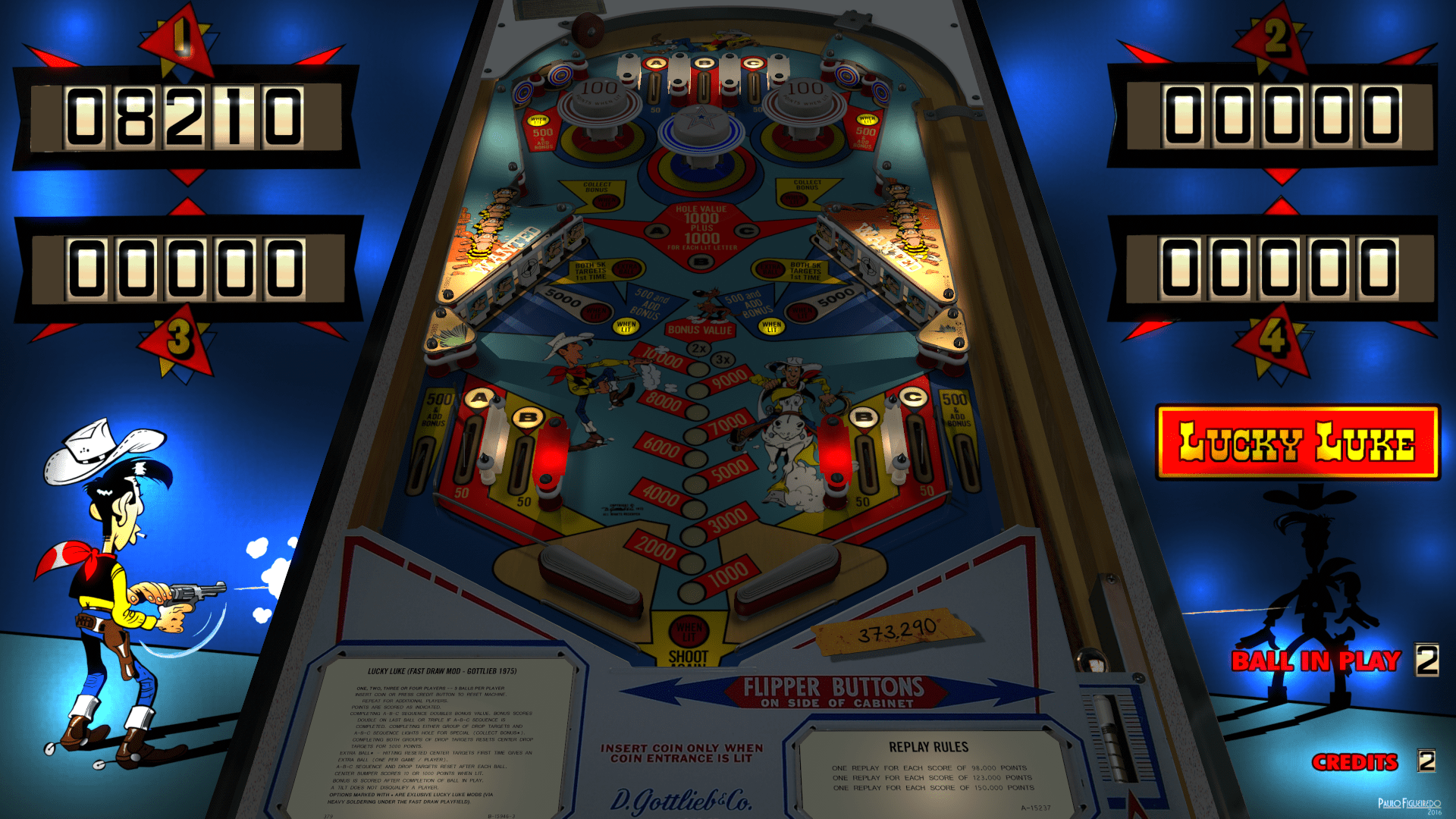 Illustration of Lucky Luke