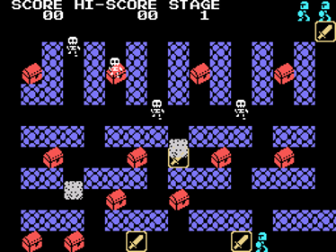 SwordWork - Screenshot - Gameplay (World) - 256x192