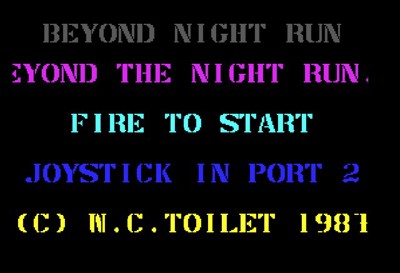 Beyond Night Run - Screenshot - Game Title (null) - 640x437