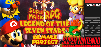 Super Mario RPG: Demake Project - Fanart - Box - Front (null) - 920x430