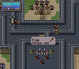 Fire Emblem: Thracia 776: Lil' Manster - Screenshot - Gameplay (World) - 512x448