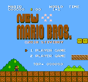New Mario Bros. - Screenshot - Game Title (null) - 256x240