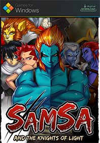 Samsa and the Knights of Light - Fanart - Box - Front (United States) - 1531x2175