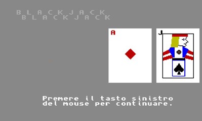 Blackjack (Gruppo Editoriale Jackson) - Screenshot - Game Title (null) - 642x383