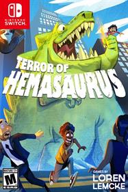 Terror of Hemasaurus - Fanart - Box - Front (North America) - 600x900