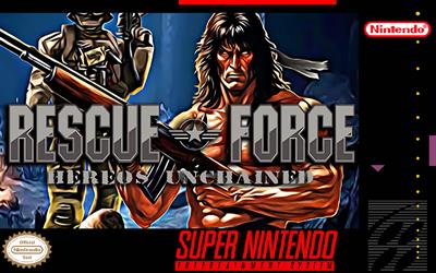 Rescue Force - Heroes Unchained - Fanart - Box - Front (null) - 999x625
