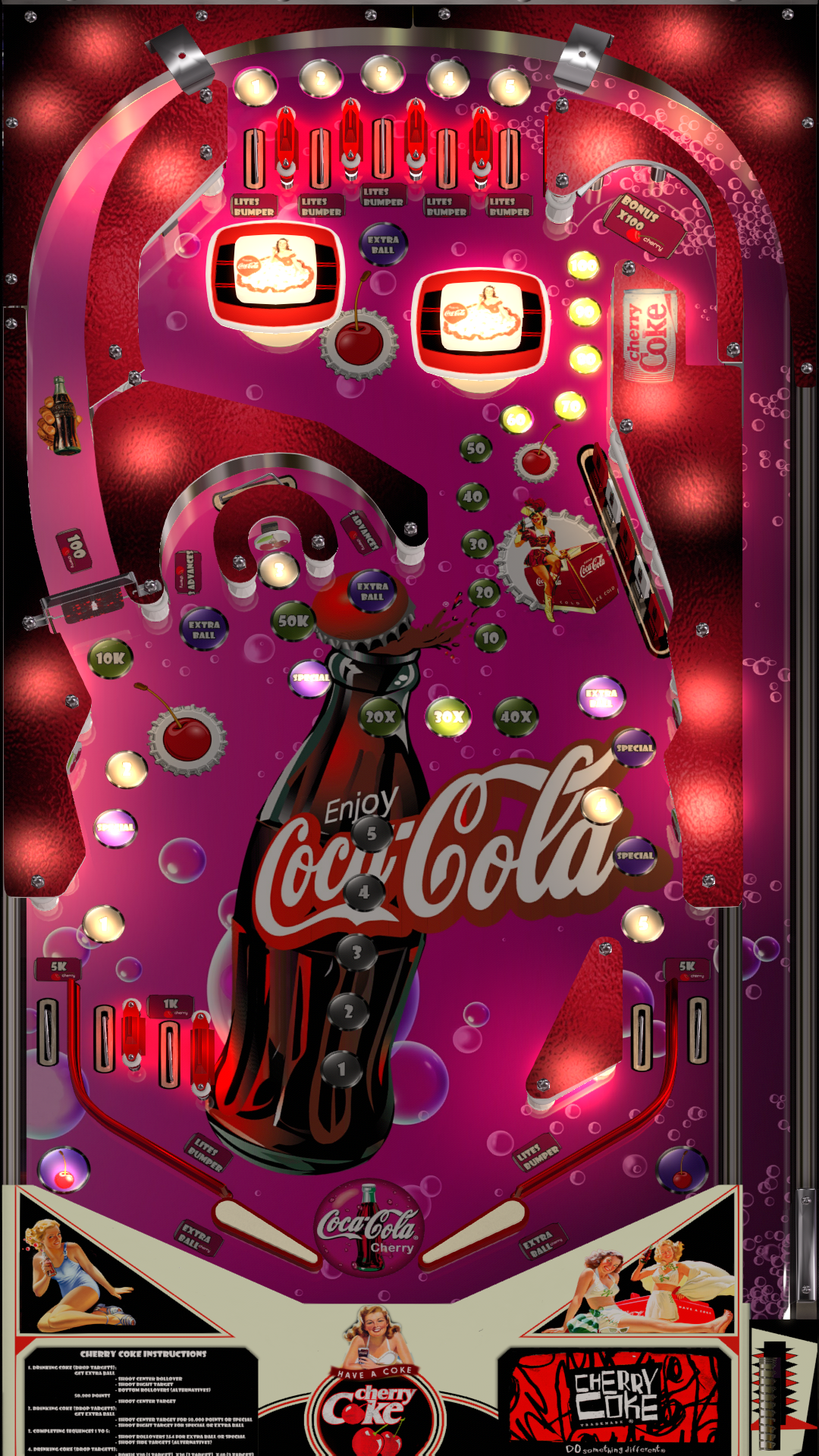 Illustration of Cherry Coke