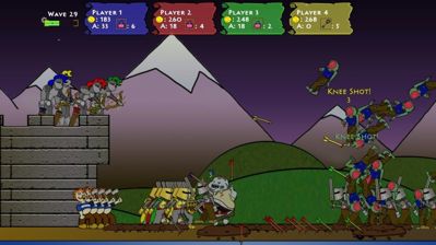 Arrow in the Knee - Screenshot - Gameplay (World) - 1000x562