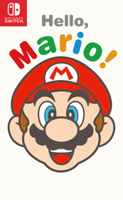 Hello, Mario! - Box - Front (World) - 1176x1902