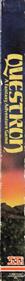 Questron: A Fantasy Adventure Game - Box - Spine (North America) - 72x800