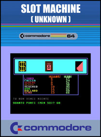 Slot Machine (Unknown) - Fanart - Box - Front (null) - 798x1072