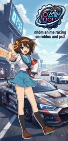 Nhóm anime racing roblox  - Box - Front (United States) - 714x1488