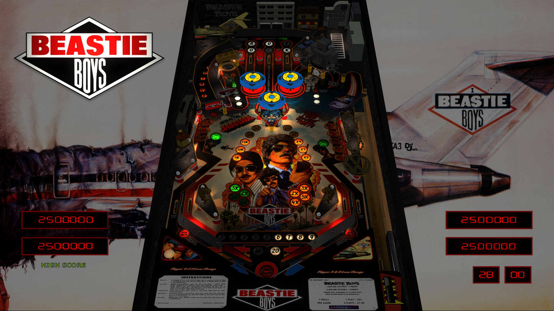 Illustration of Beastie Boys