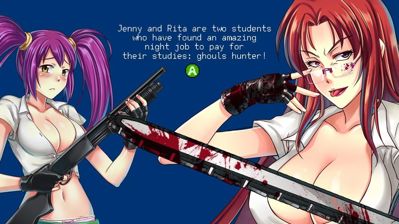 Ghouls N Gals - Screenshot - Gameplay (World) - 1000x562