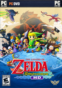 The Legend of Zelda: The Wind Waker HD - Fanart - Box - Front (North America) - 729x1024