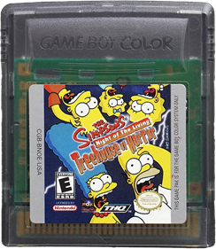 The Simpsons: Night of the Living Treehouse of Horror - Cart - Front (North America) - 800x918