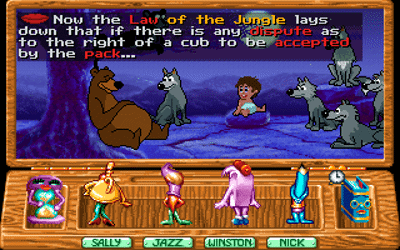 Rudyard Kipling's The Jungle Book - Screenshot - Gameplay (null) - 320x200