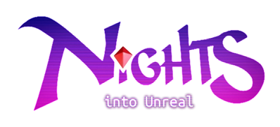 NiGHTS: into Unreal - Clear Logo (null) - 1100x500