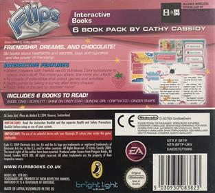 Flips Interactive Books 6 Book Pack: Cathy Cassidy - Box - Back (Europe) - 1152x1031
