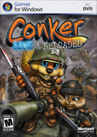 Conker: Live & Reloaded - Fanart - Box - Front (North America) - 733x1029