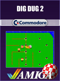 Dig Dug 2 - Fanart - Box - Front (null) - 798x1072