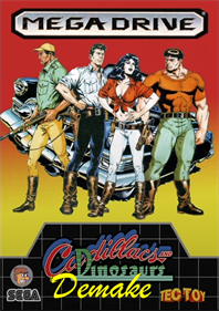 Cadillacs and Dinosaurs Demake  - Box - Front (Brazil) - 421x595
