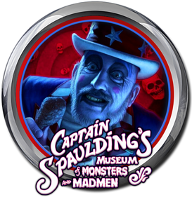 Captain Spaulding's Museum Of Monsters and Madmen - Fanart - Cart - Front (World) - 885x910