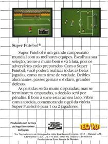 Great Soccer: The Mega Cartridge - Box - Back (Brazil) - 466x623