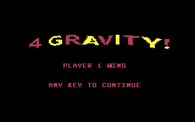 4 Gravity! - Screenshot - Game Over (null) - 640x400