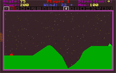 Tank Wars - Screenshot - Gameplay (North America) - 320x200