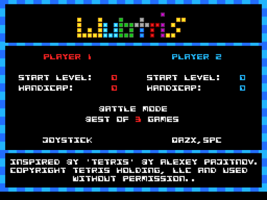 Wubtris - Screenshot - Game Title (Europe) - 512x384