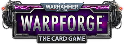 Warhammer 40,000: Warpforge: The Card Game - Clear Logo (World) - 800x286