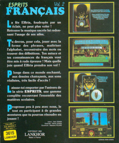 Esprits Français: Vol.2 - Box - Back (France) - 893x1073